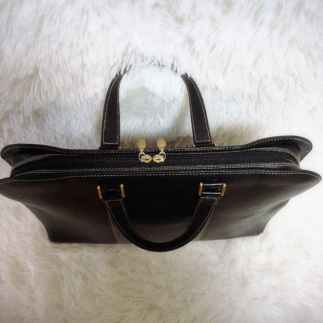 Burberry バーバリー Burberrysロゴ 金ロゴ ビジネス　黒