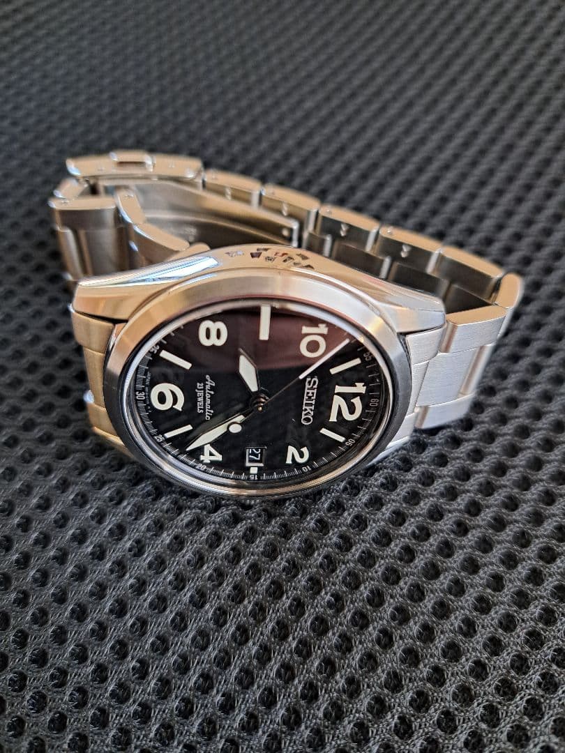 SEIKO 自動巻き　SARG009 ブラックダイヤル　裏スケルトン　メンズ