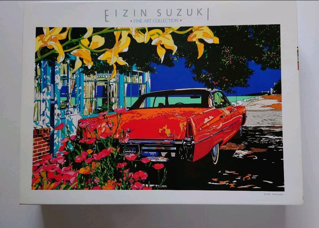 鈴木英人ジグソーパズルEIZIN SUZUKI ポスター楽園の調べ非売品