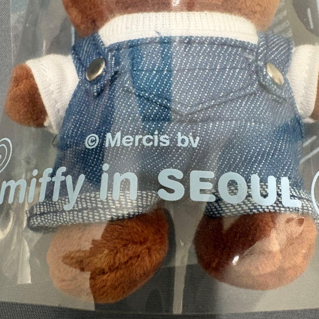 韓国 ソウル ソンス 聖水 限定 ミッフィー デニムドールキーリング 3点セット