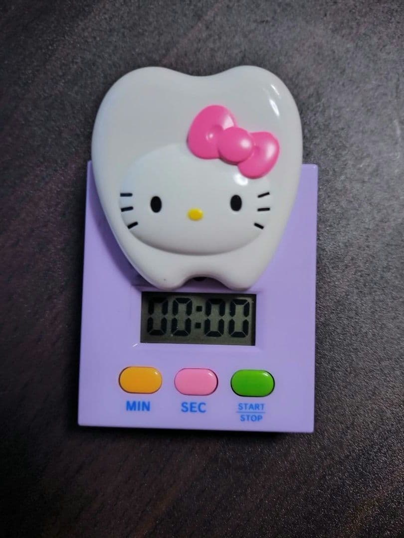 希少　非売品　サンリオ　キティ　歯科　タイマー　コラボ　2009