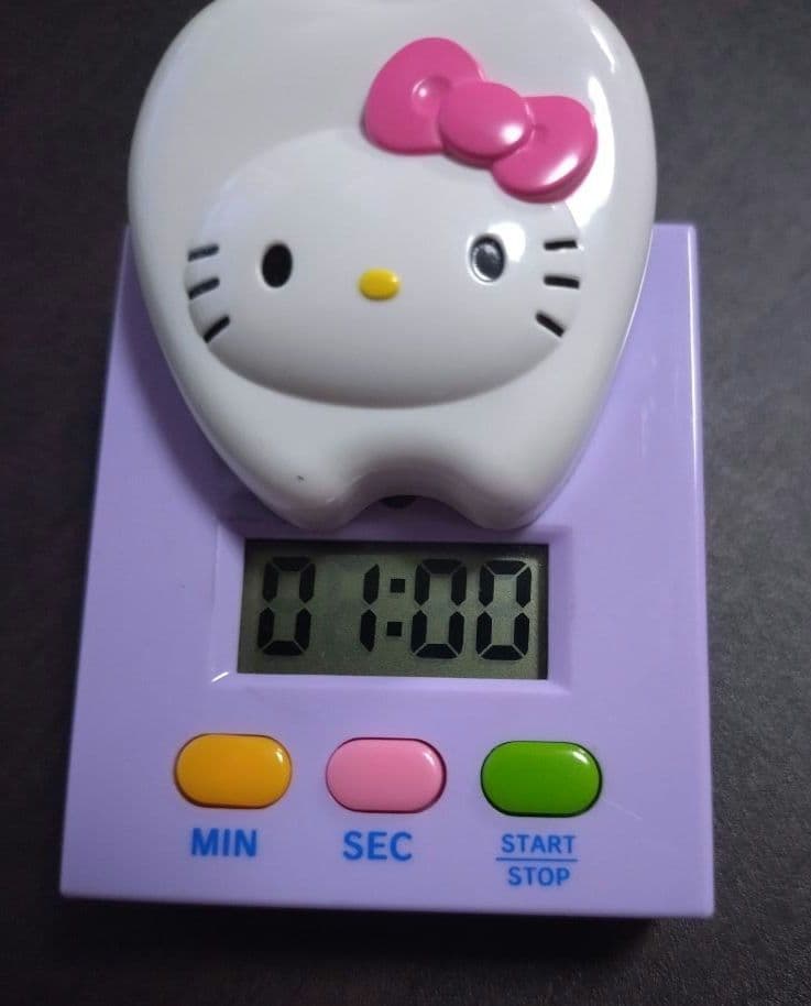 希少　非売品　サンリオ　キティ　歯科　タイマー　コラボ　2009