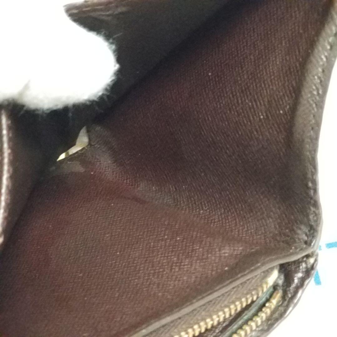 LOUIS VUITTON ダミエ コンパクトジップ 二つ折り財布