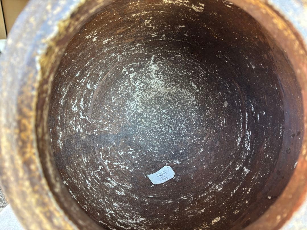 越前壺 古壺 骨董品 アンティーク置物