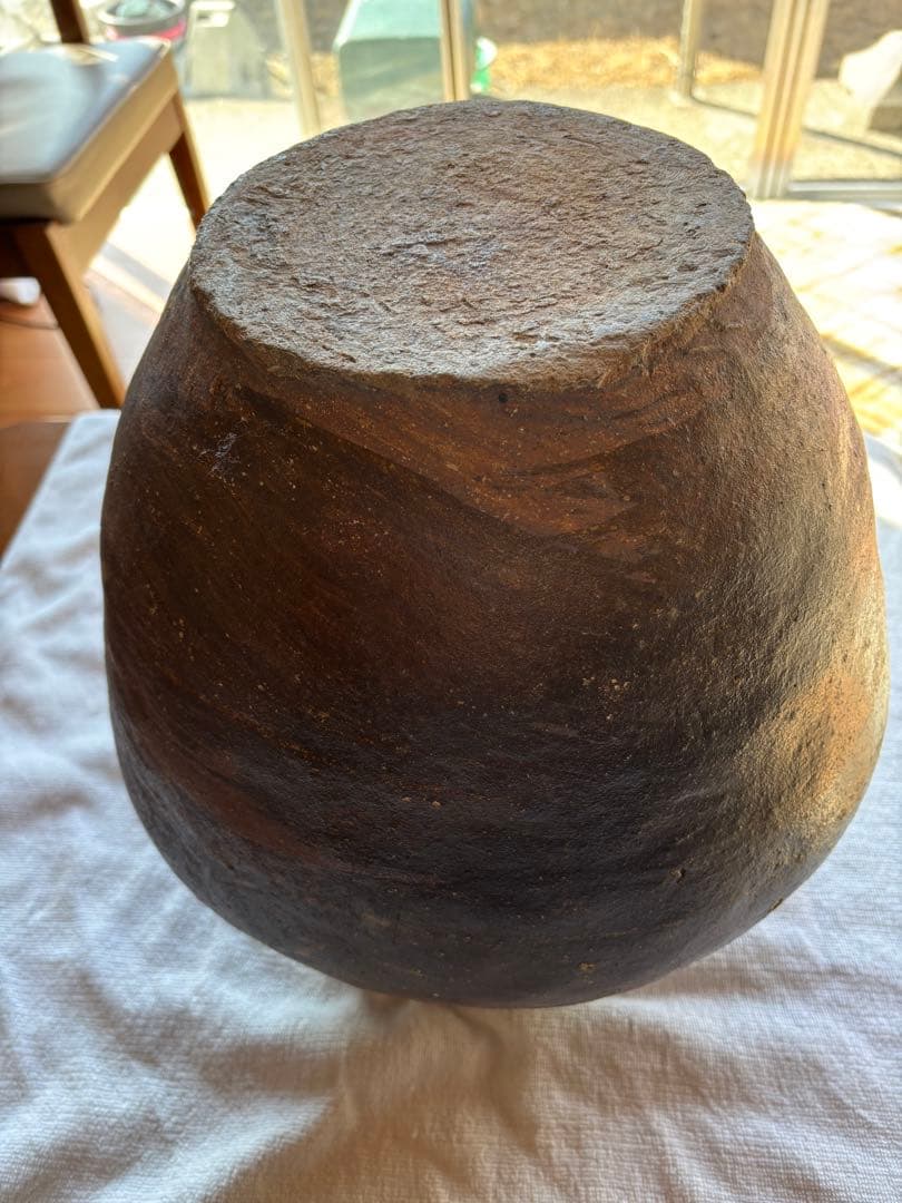 越前壺 古壺 骨董品 アンティーク置物