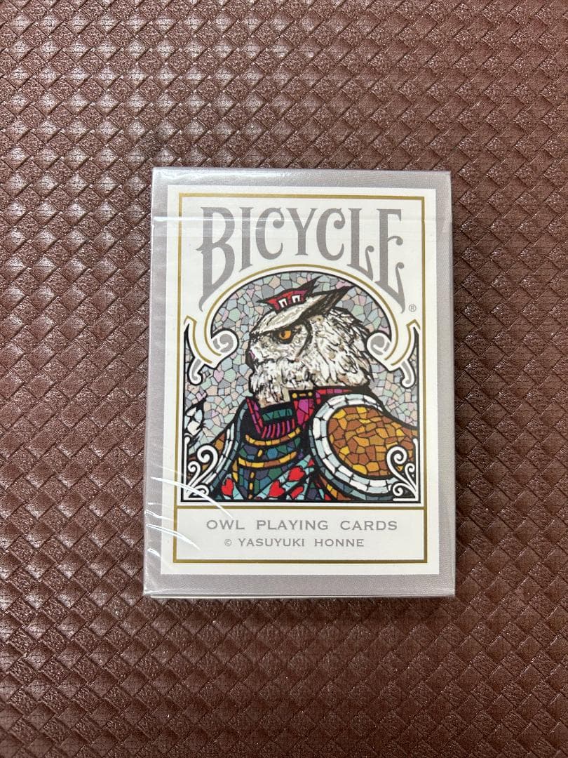 未開封　BICYCLE OWL Playing Cards Ver.1 レア Bicycle Owl Playing Cards Ver. 2.0 Castle Back by Yasuyuki Honne