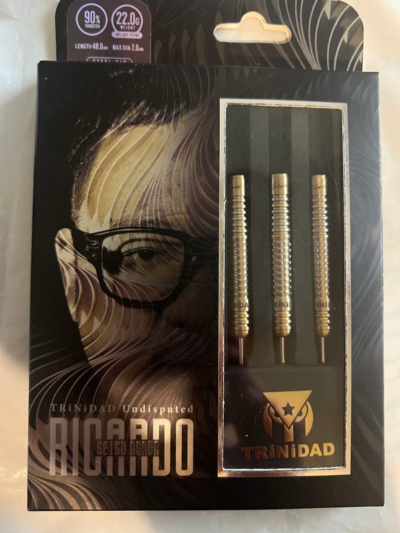 浅田斉吾 TRINIDAD Ricardo スティール　新品未使用 トリニダード RICARDO α リカルドアルファ スティール22g 浅田斉吾選手