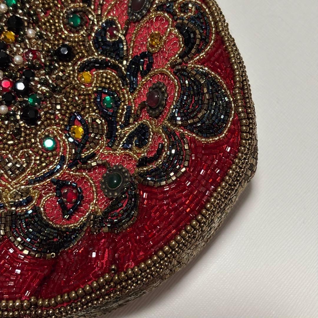 皇室御用達 LUMY はしもと　高級ヴィンテージ ビーズバッグ