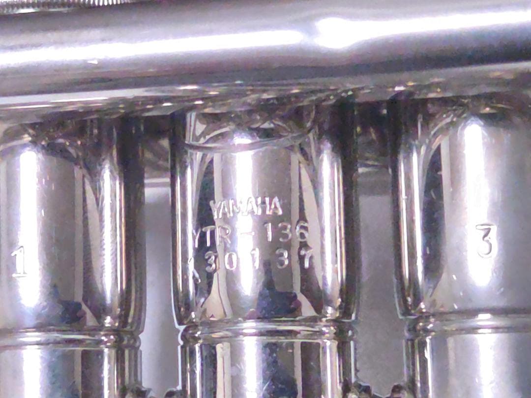 YAMAHA YTR-136 トランペット 初心者向 ニッケルメッキ#2419E