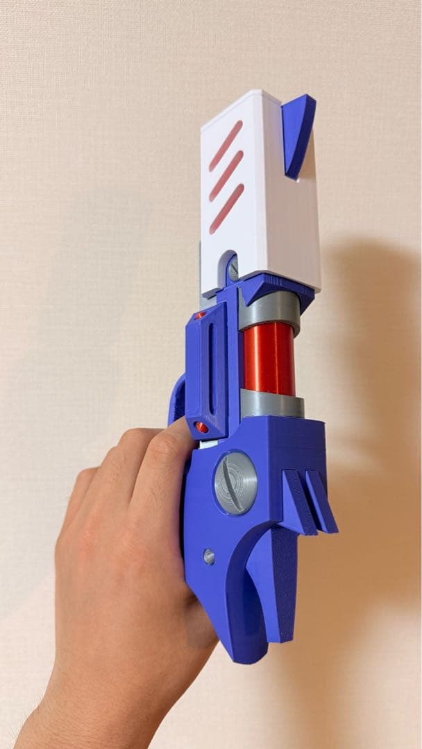 1/1 アクセルの銃 x2｜ロックマンX風｜完全色分け｜モデルガン｜コスプレ用