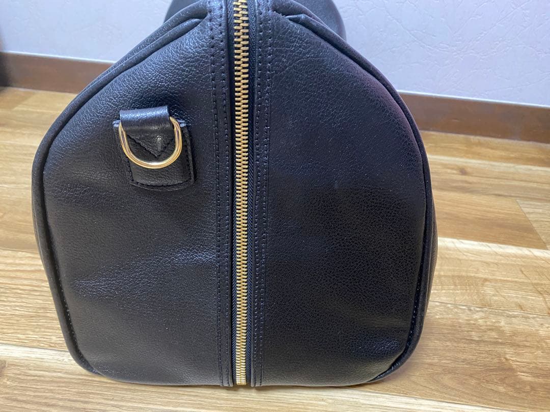 Salvatore Ferragamo フェラガモ ボストンバッグ 黒 本革