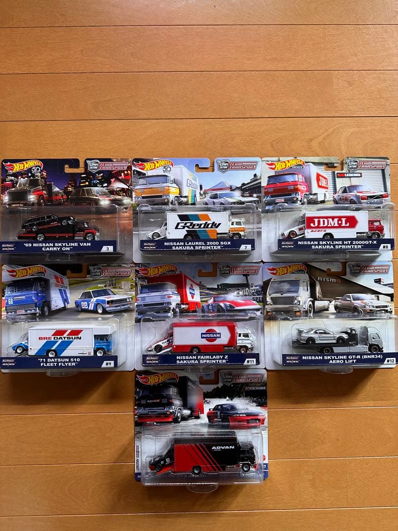 新品未開封　ホットウィール　トランスポート#1〜#31 31種32台セット