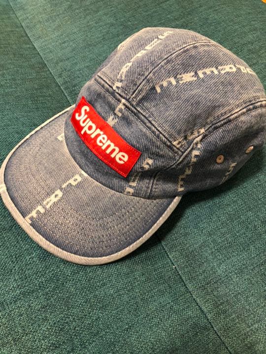 Supreme Denim Camp Cap Bleached supreme Denim Camp Cap