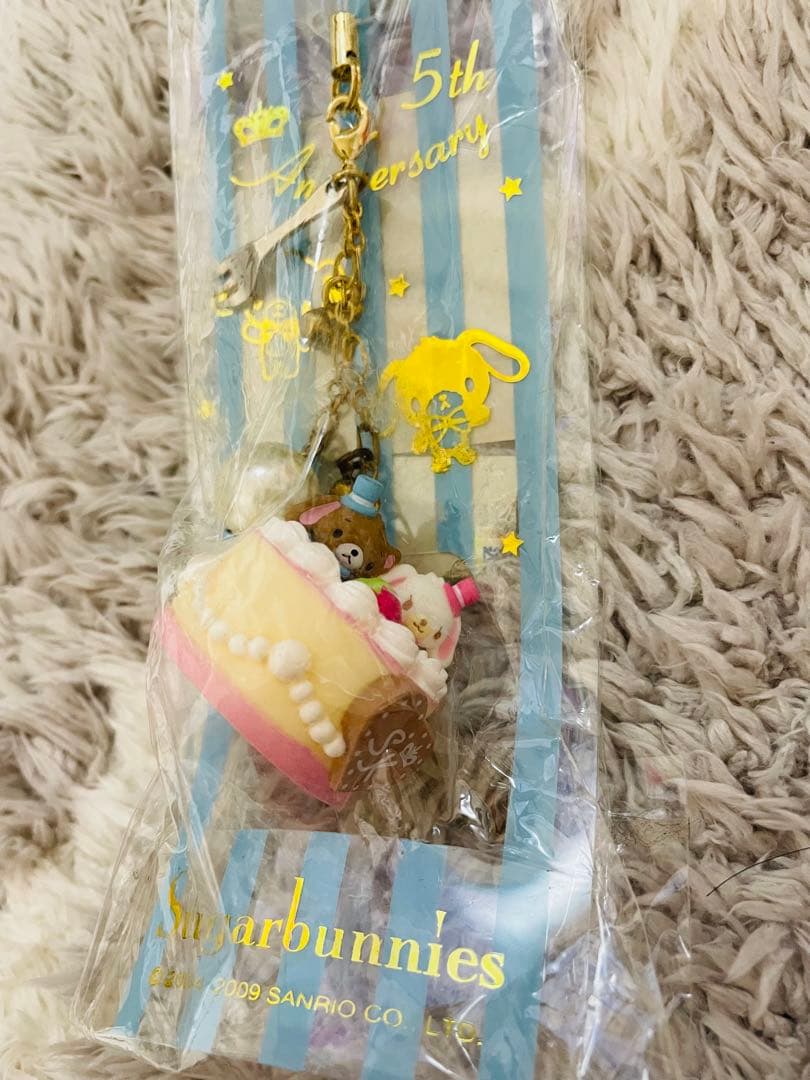 シュガーバニーズ 5周年 キーホルダー サンリオ 新品★
