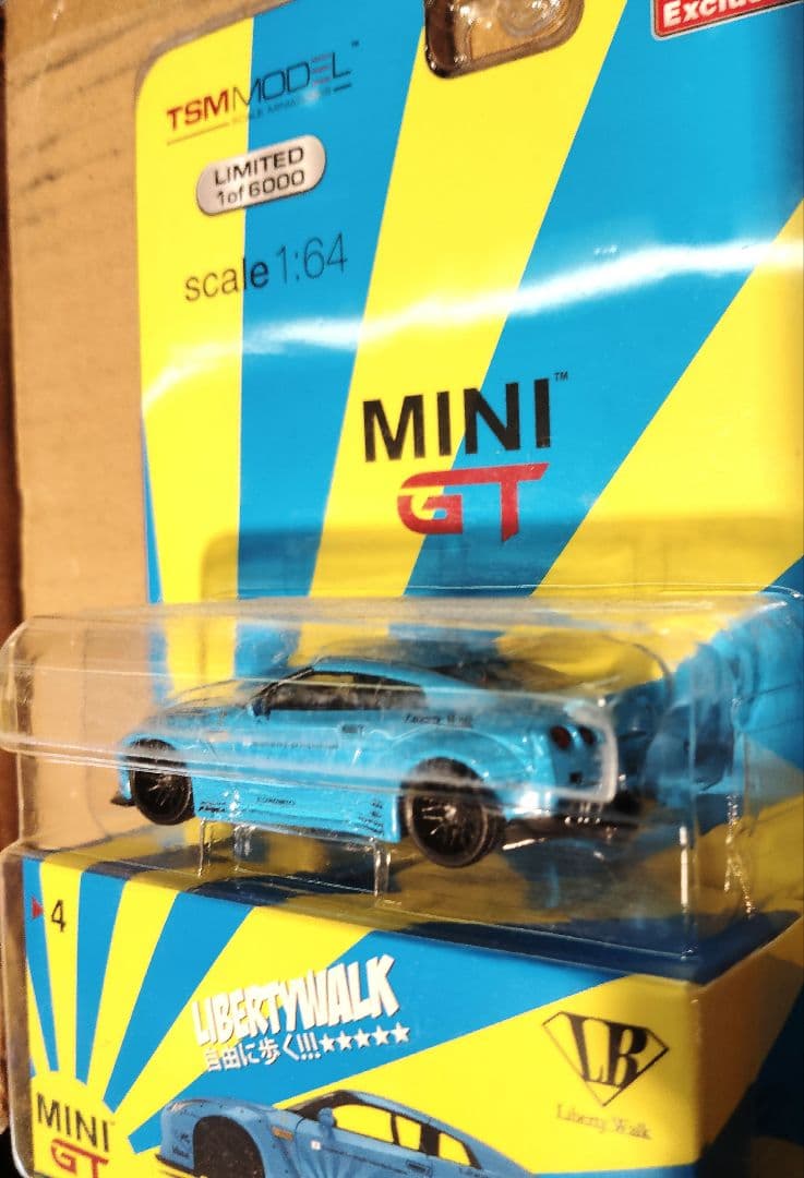 MINI GT LB★WORKS Nissan GT-R ライトブルー