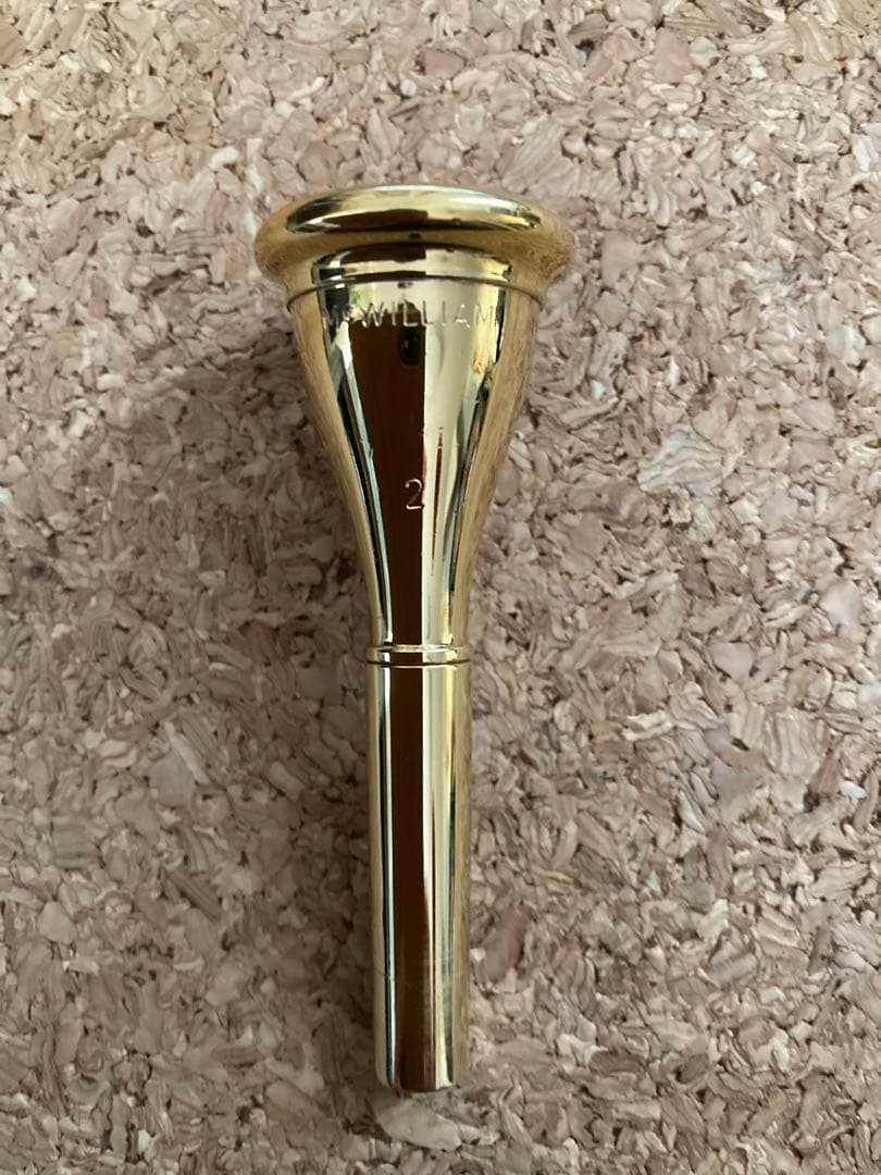 B.Tilz】ホルン用マウスピース McWilliamモデル＃2（GP） - メルカリ