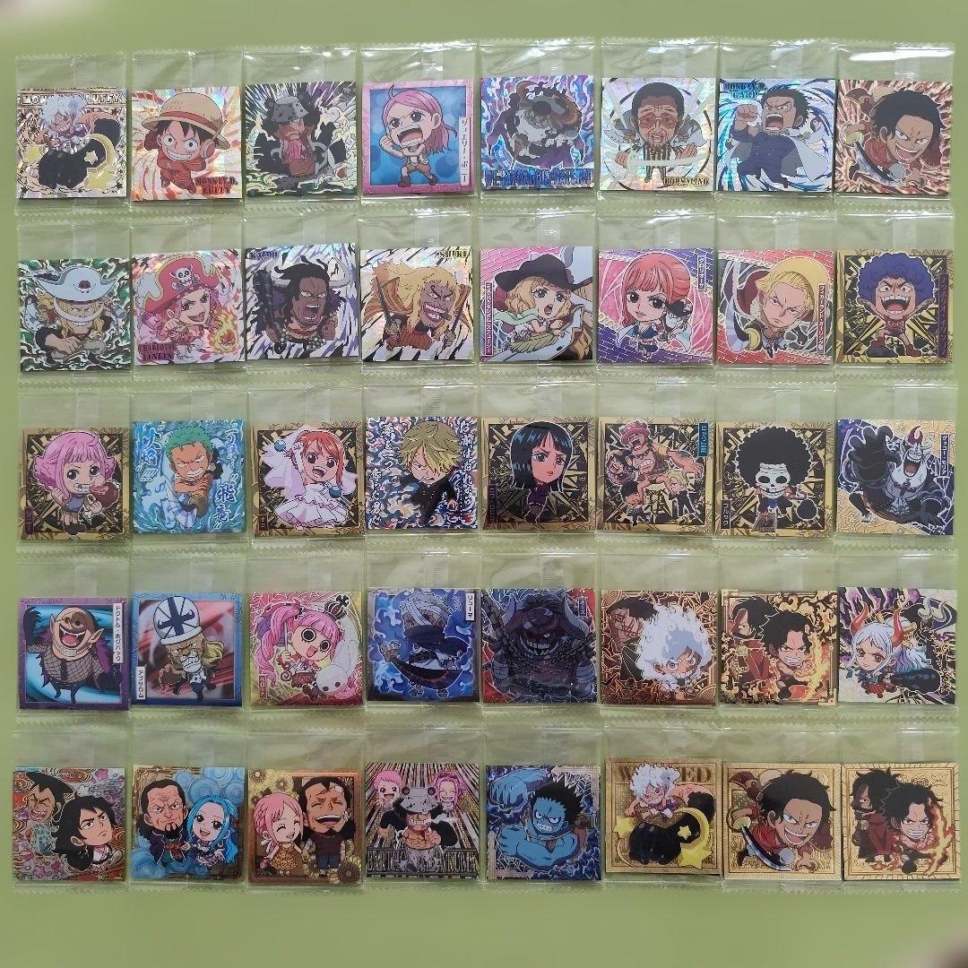 ワンピース　ウェハースシール　log.1〜log.12 フルコンプ