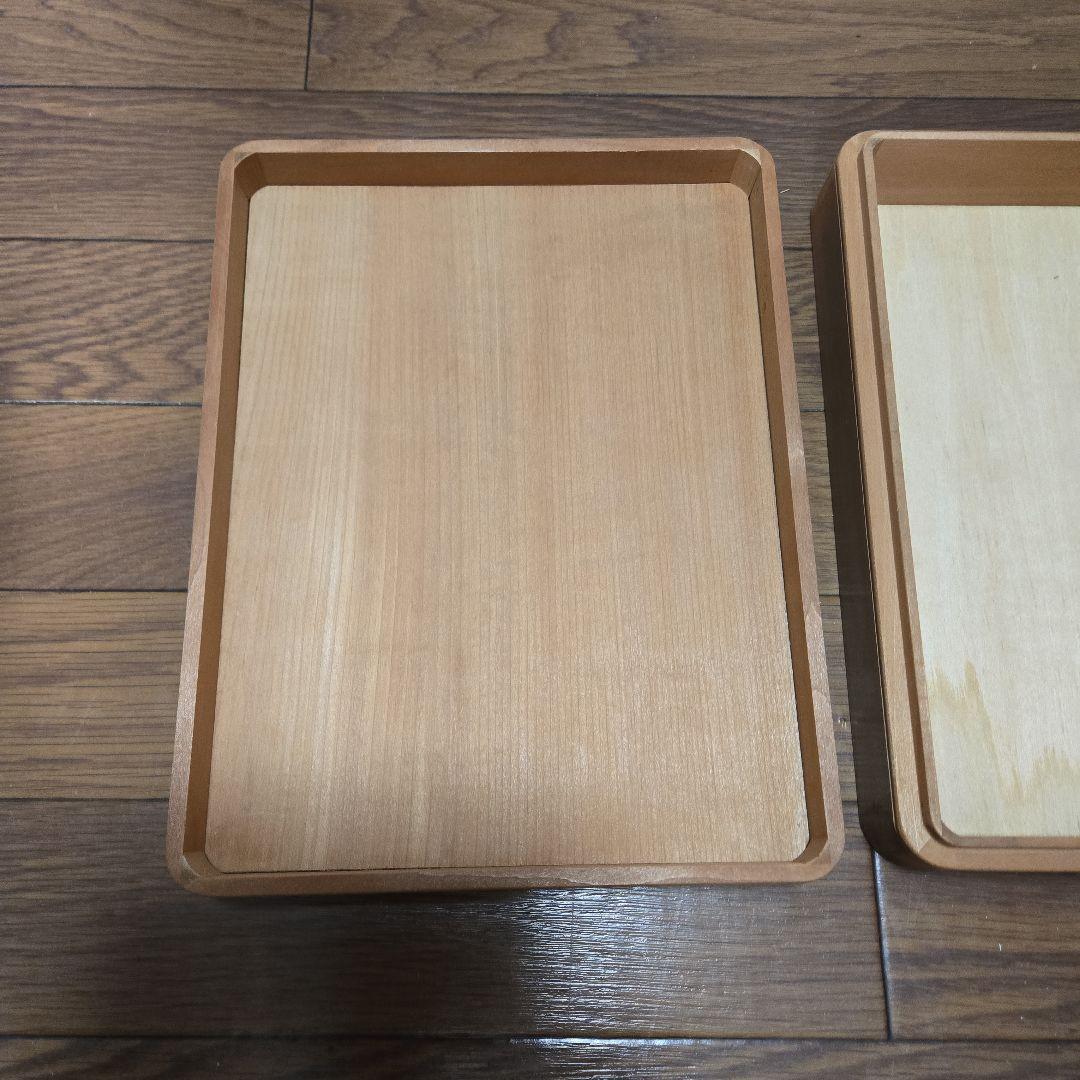 木製 鎌倉彫用桂木地 硯箱