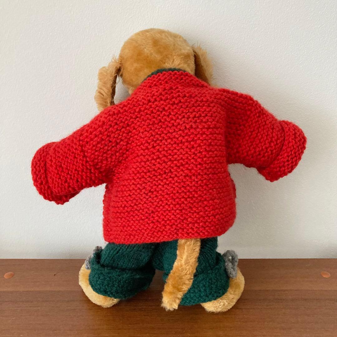 ダックスフント 犬 ぬいぐるみ ダックス ドイツ シュコー ヴィンテージ