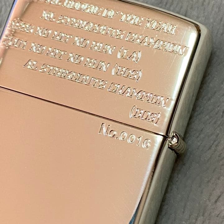 ドジャース 野茂英雄選手 Zippo