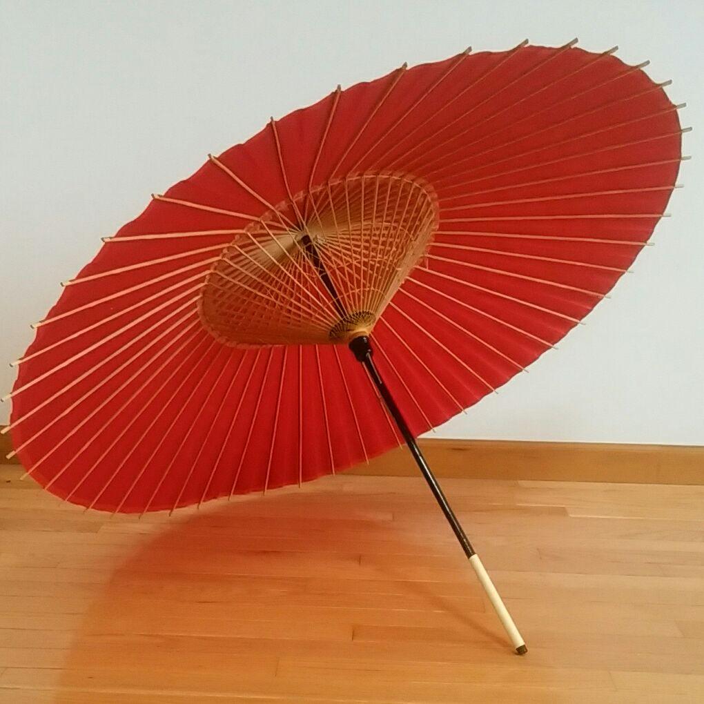 京都 かさ源 国産和傘【赤】 京都 かさ源 国産和傘【赤】