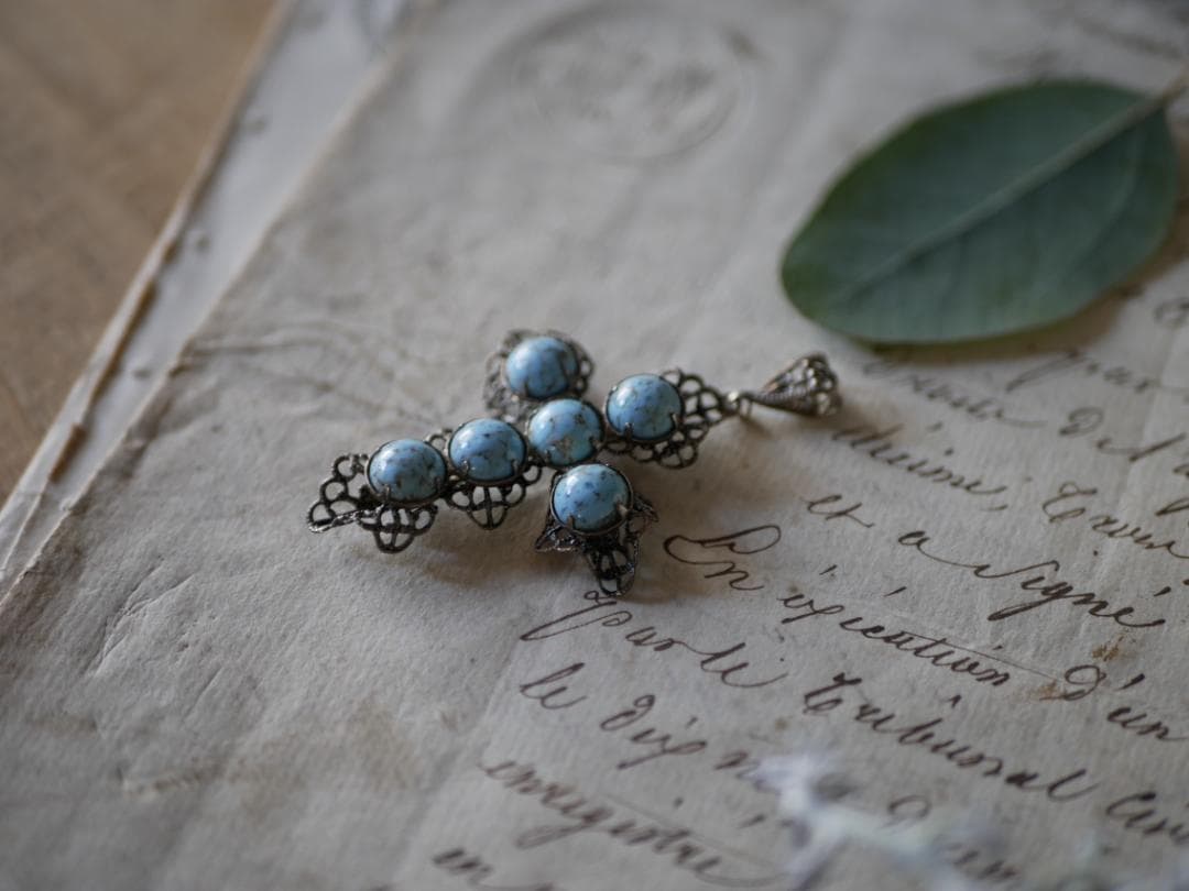 ネックレストップ ペンダントトップ フランスアンティーク ブロカント