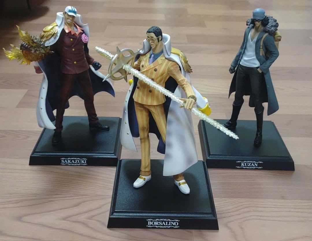 ワンピース 出航 LOGIA 赤犬 黄猿 青雉 三大将 フィギュア 36体セット