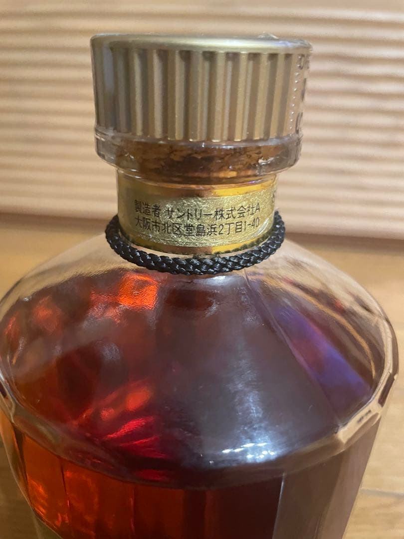 サントリーウイスキー 響 旧ボトル 裏ゴールドラベル 750ml 未開封
