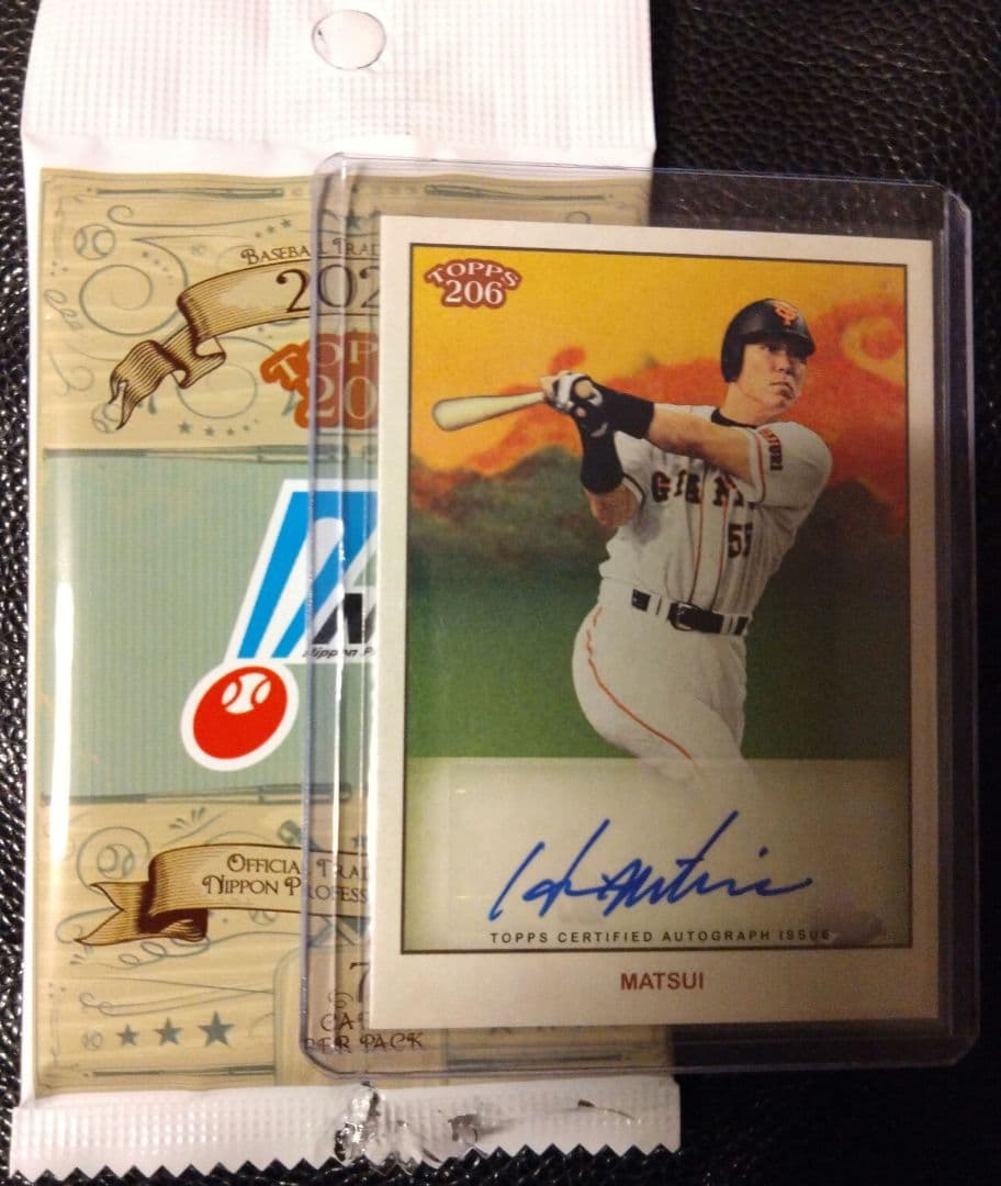 topps206 NPB 2024 巨人 松井秀喜 サインカード