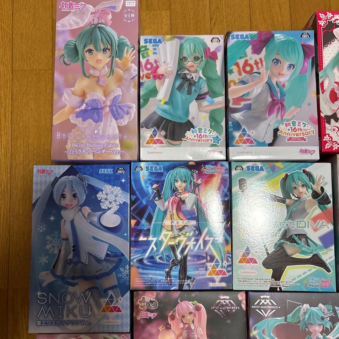 初音ミク　フィギュア　いろいろセット