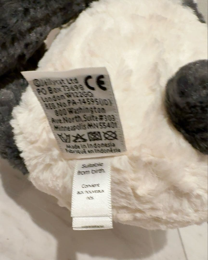  Tuffet Panda ジェリーキャット　ぬいぐるみ　パンダ