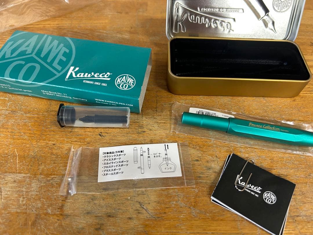 Kaweco Collection 万年筆 ペン先F（付属でMF）