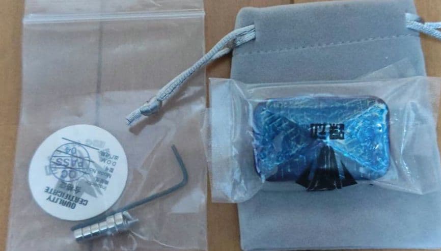 正規品 X4 ZD EDC 音叉 無限位 スライダー フィジェットトイ チタン製