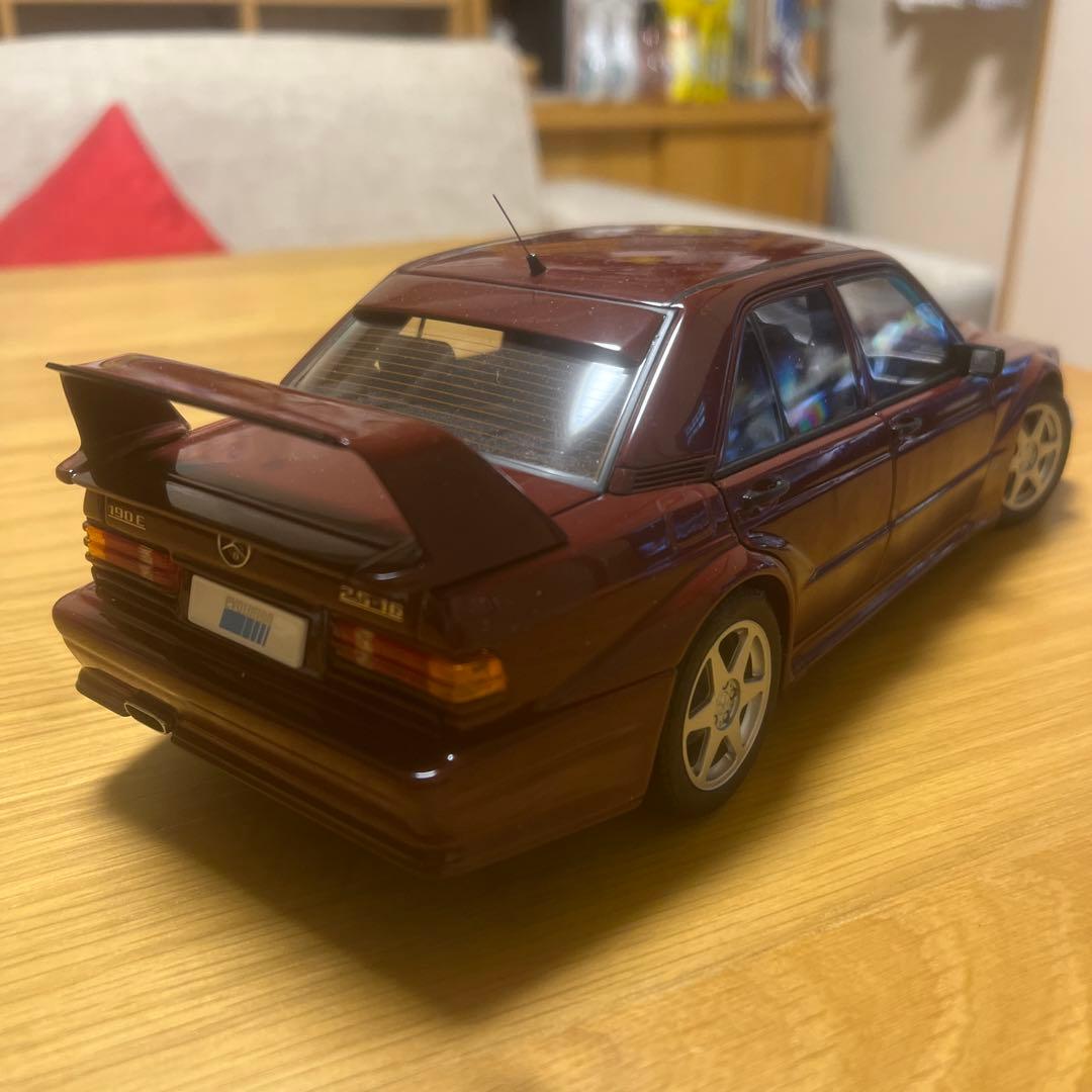 オートアート 1/18 メルセデスベンツ 190E エボリューションⅡ レッド
