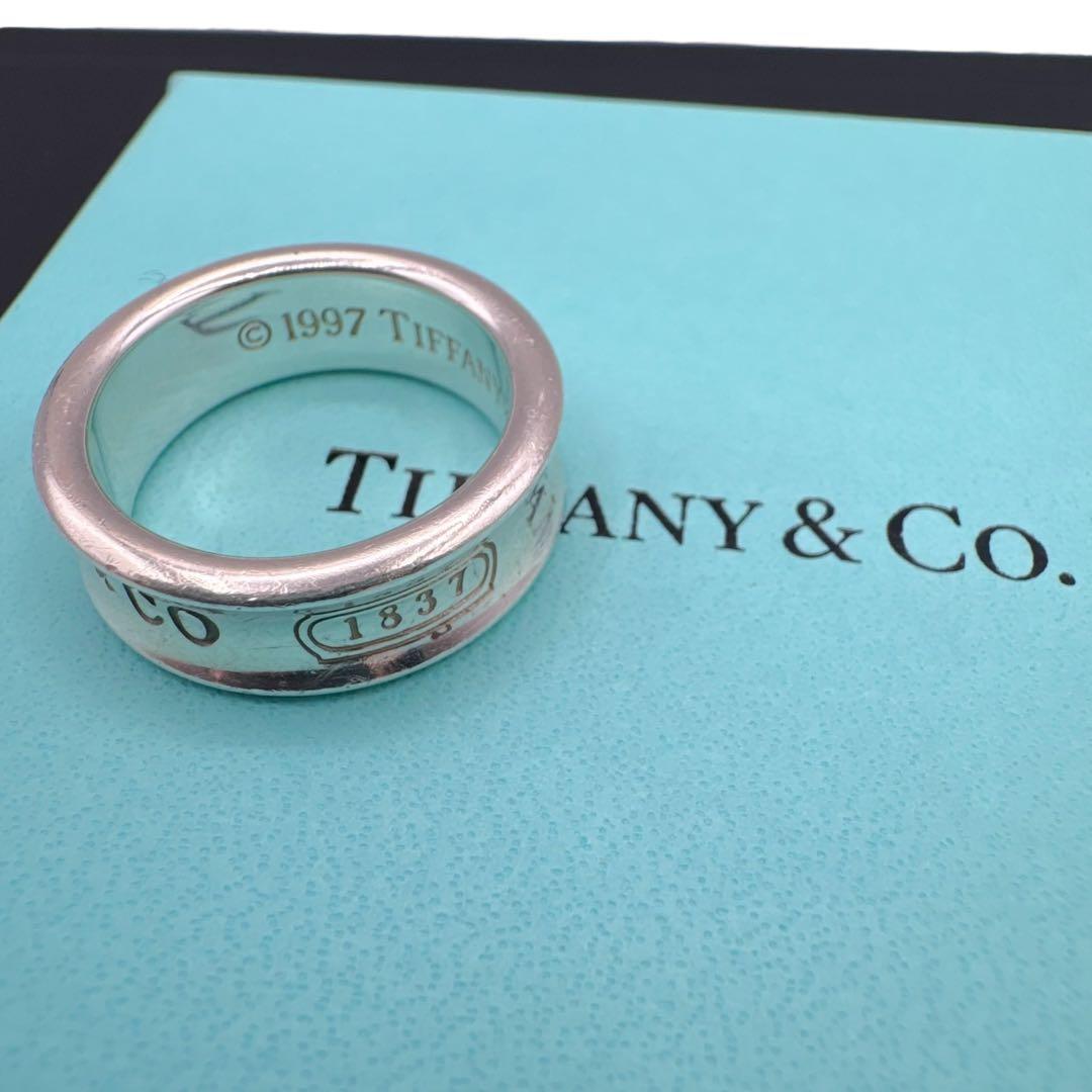 TIFANNY ティファニー ナローリング シルバー925 箱・袋付 12.5号