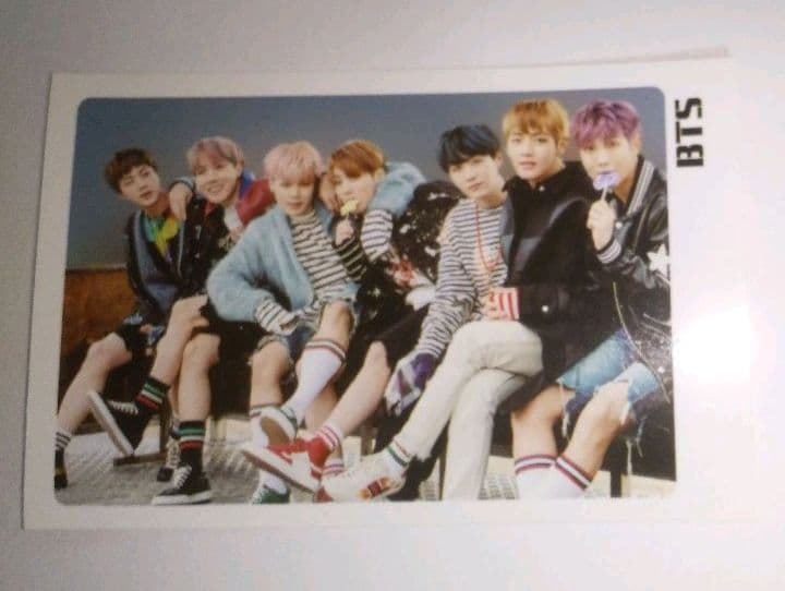 防弾少年団　BTS ミニフォトメッセージカード46枚セット