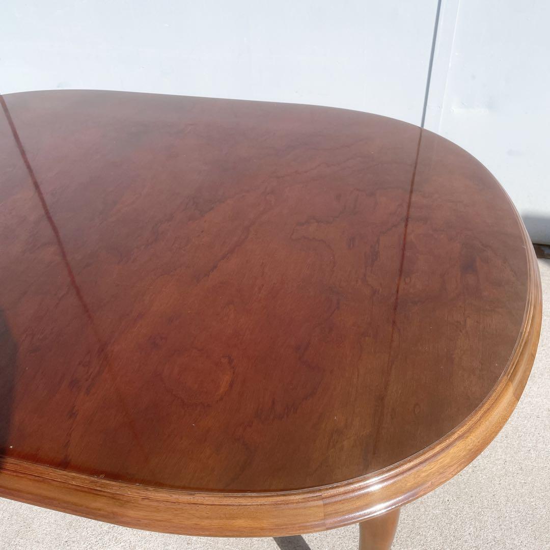 【美品】maruni マルニ アンティーク 猫脚ダイニングテーブル 昭和レトロ