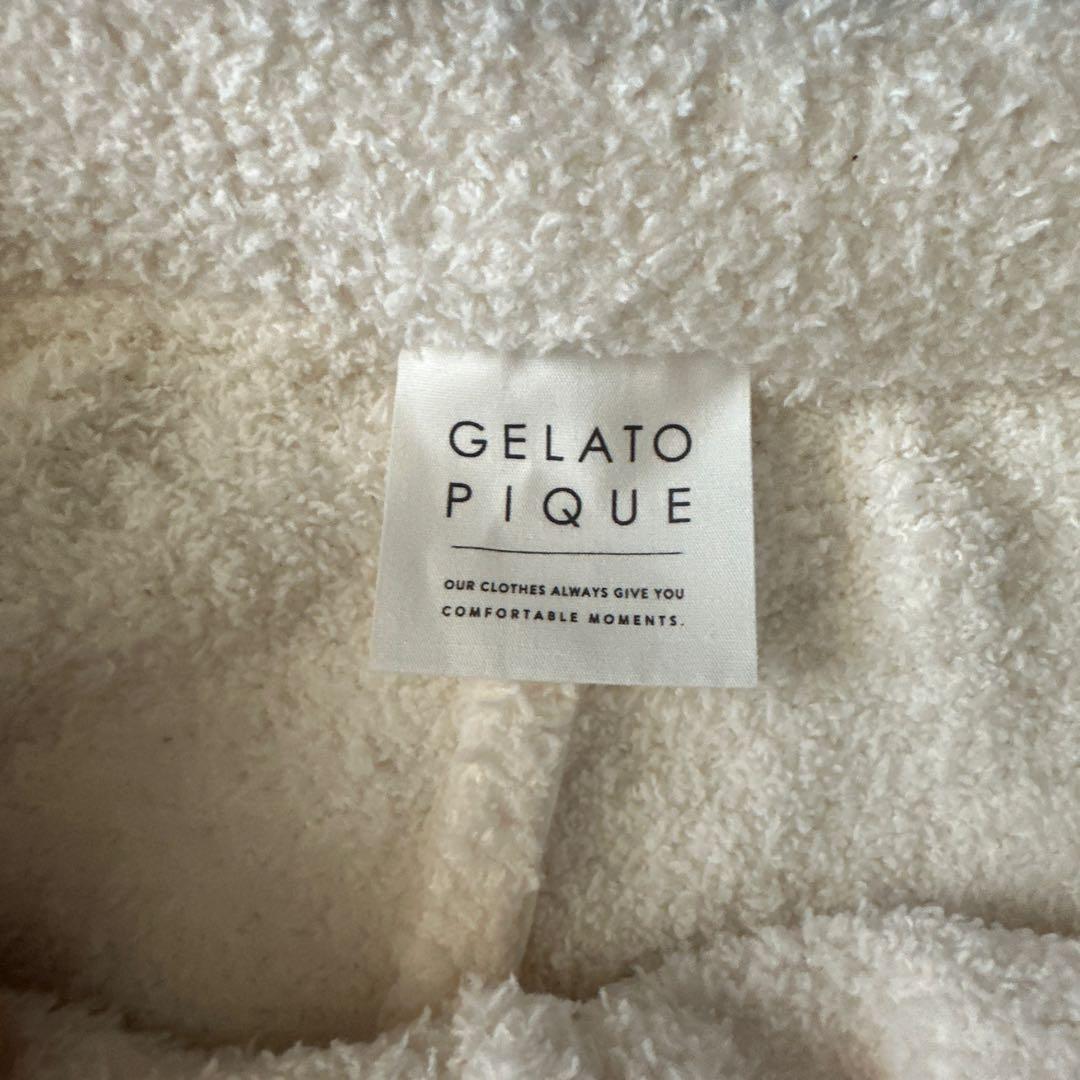 【少し訳あり】ジェラートピケ　ルームウェア トイプードル 上下セット❁