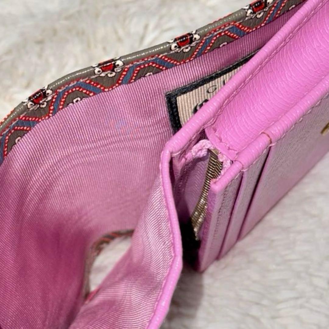 ⭐️新品未使用⭐️　GUCCI　ガーデン　二つ折り財布　ミケーレ　アニマリエ　希少