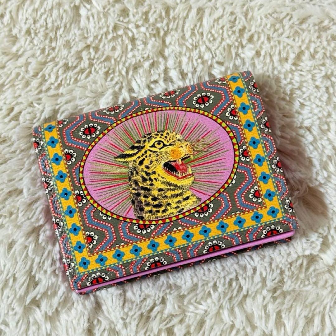 ⭐️新品未使用⭐️　GUCCI　ガーデン　二つ折り財布　ミケーレ　アニマリエ　希少