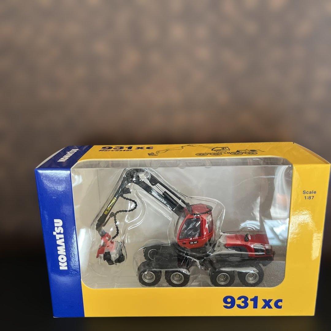 コマツ 建設機械ミニチュア 4点セット
