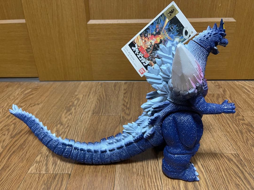 ゴジラ vs スペースゴジラ タグ付き ソフビ フィギュア 東宝 1994年製