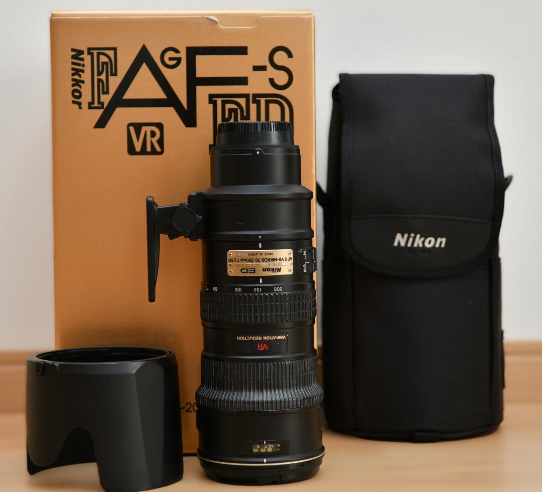 レンズ(ズーム) Nikon AF-S VR Nikkor 70-200mm F2.8G ED Amazon.co.jp: Nikon 70-200/2,8G AF-S IF-ED VR II : 家電＆カメラ