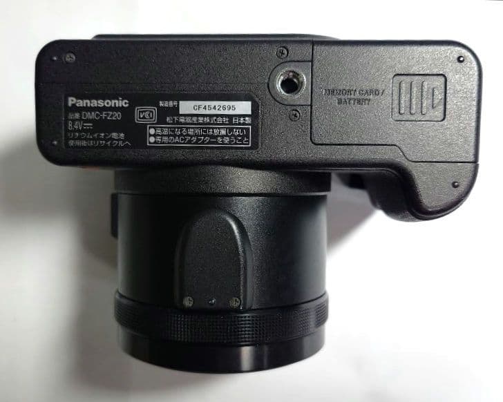 Panasonic DMC-FZ20 12倍ズーム デジタルカメラ 動作確認済 カメラ