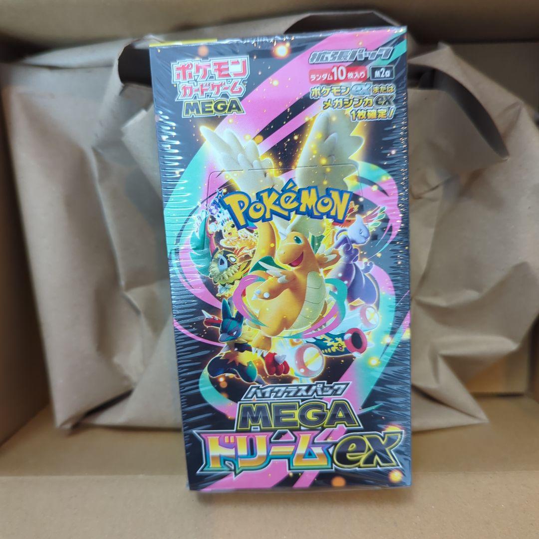 ポケモンカードゲーム MEGA ドリームex 1ボックス/10パック入 - メルカリ
