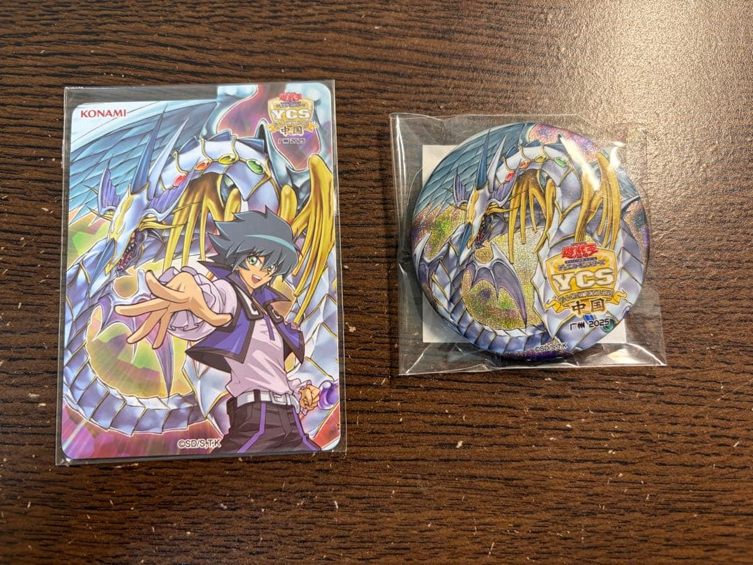 希少】カード仕切り板 ヨハン·アンデルセン柄&缶バッジ レインボー