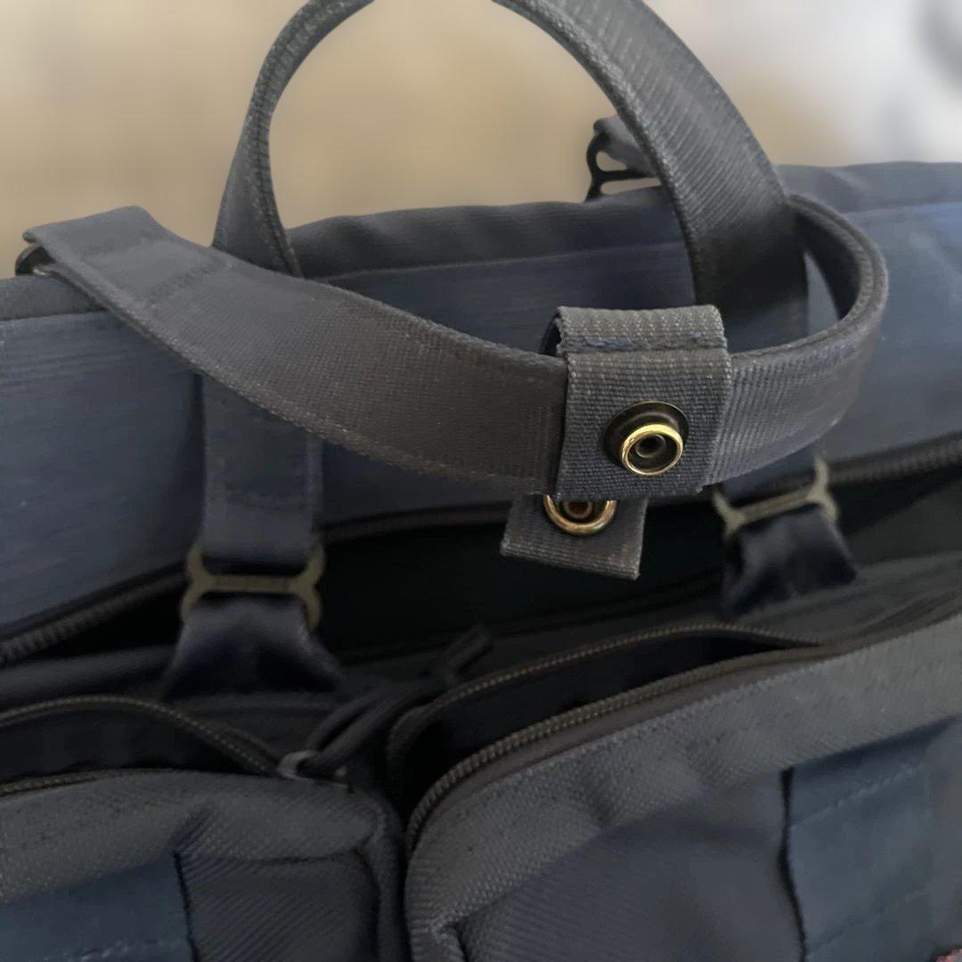 ぐ*う様 BRIEFING✖️BEAMS ビジネスバッグ　ネイビー　ビームス　ブ