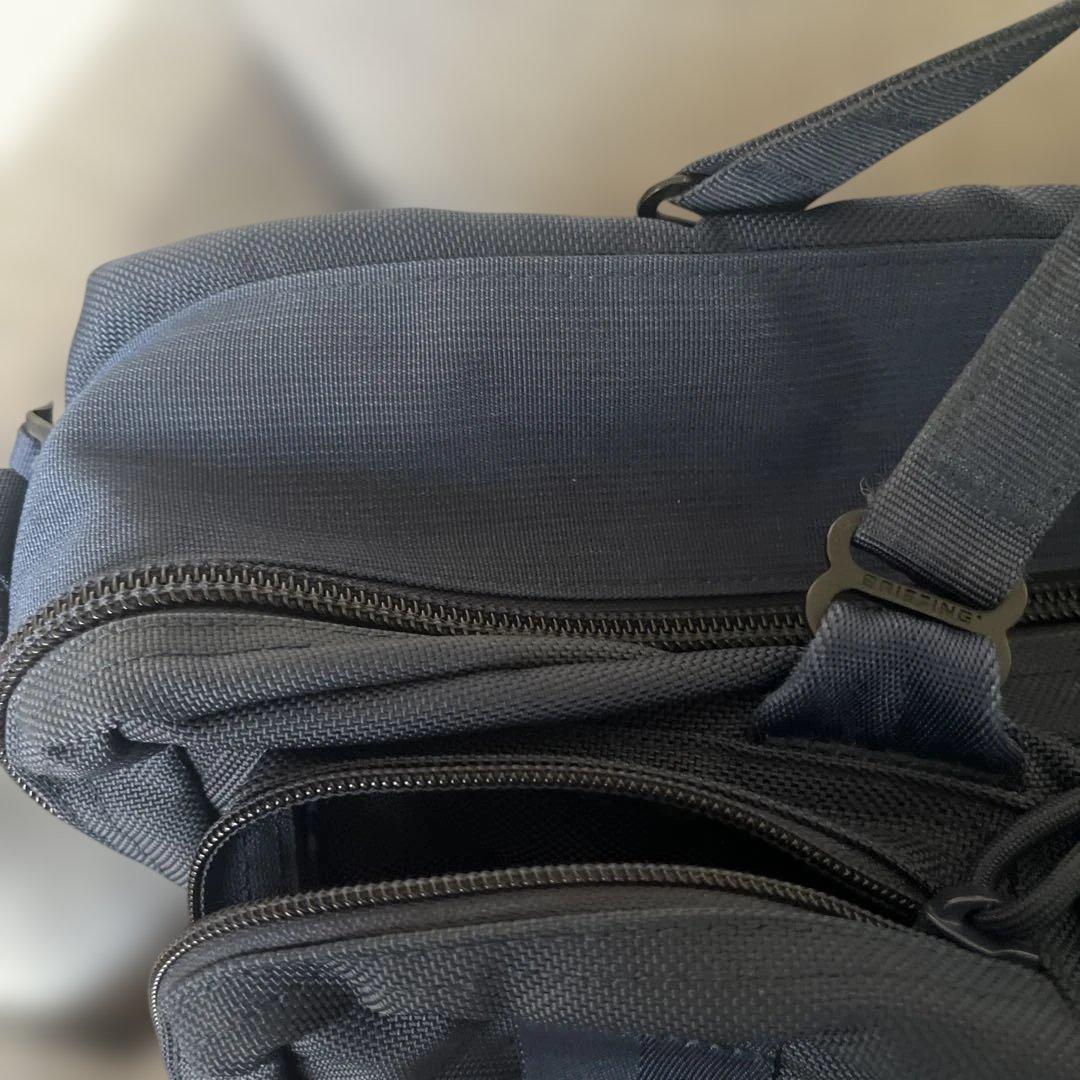 ぐ*う様 BRIEFING✖️BEAMS ビジネスバッグ　ネイビー　ビームス　ブ