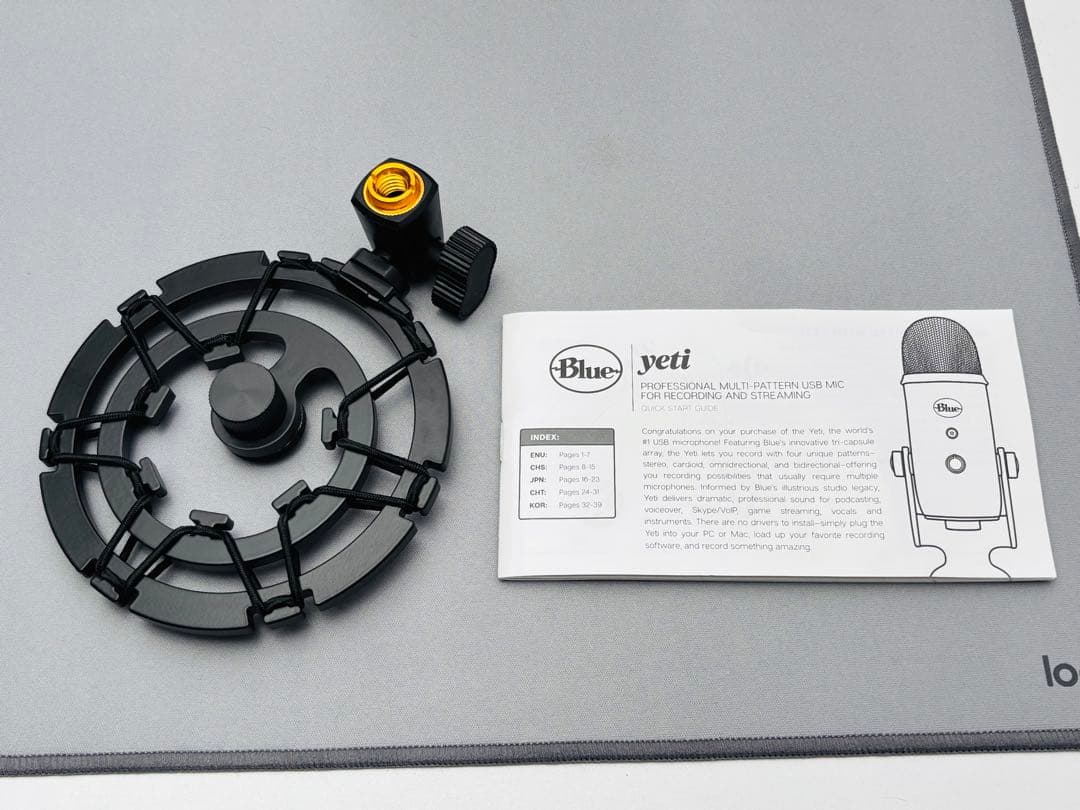 Blue Yeti BLACKOUT USB コンデンサーマイク