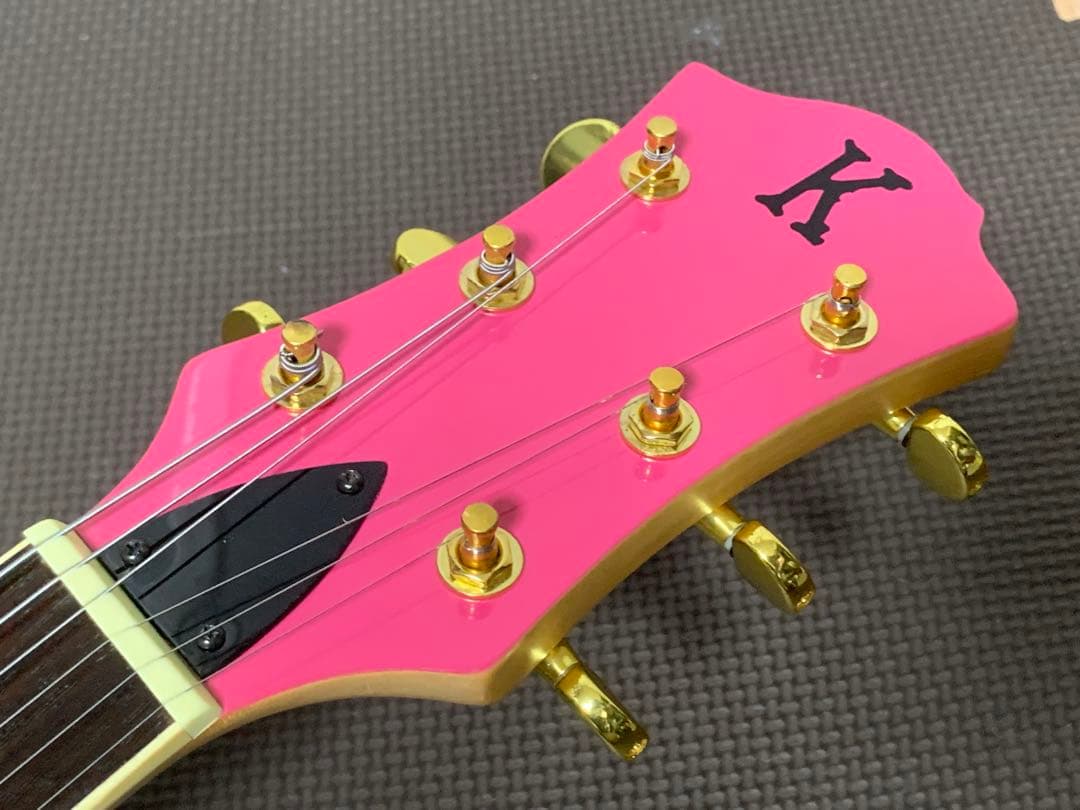 K Garage モッキンバード エレキギター hide ピンク mg